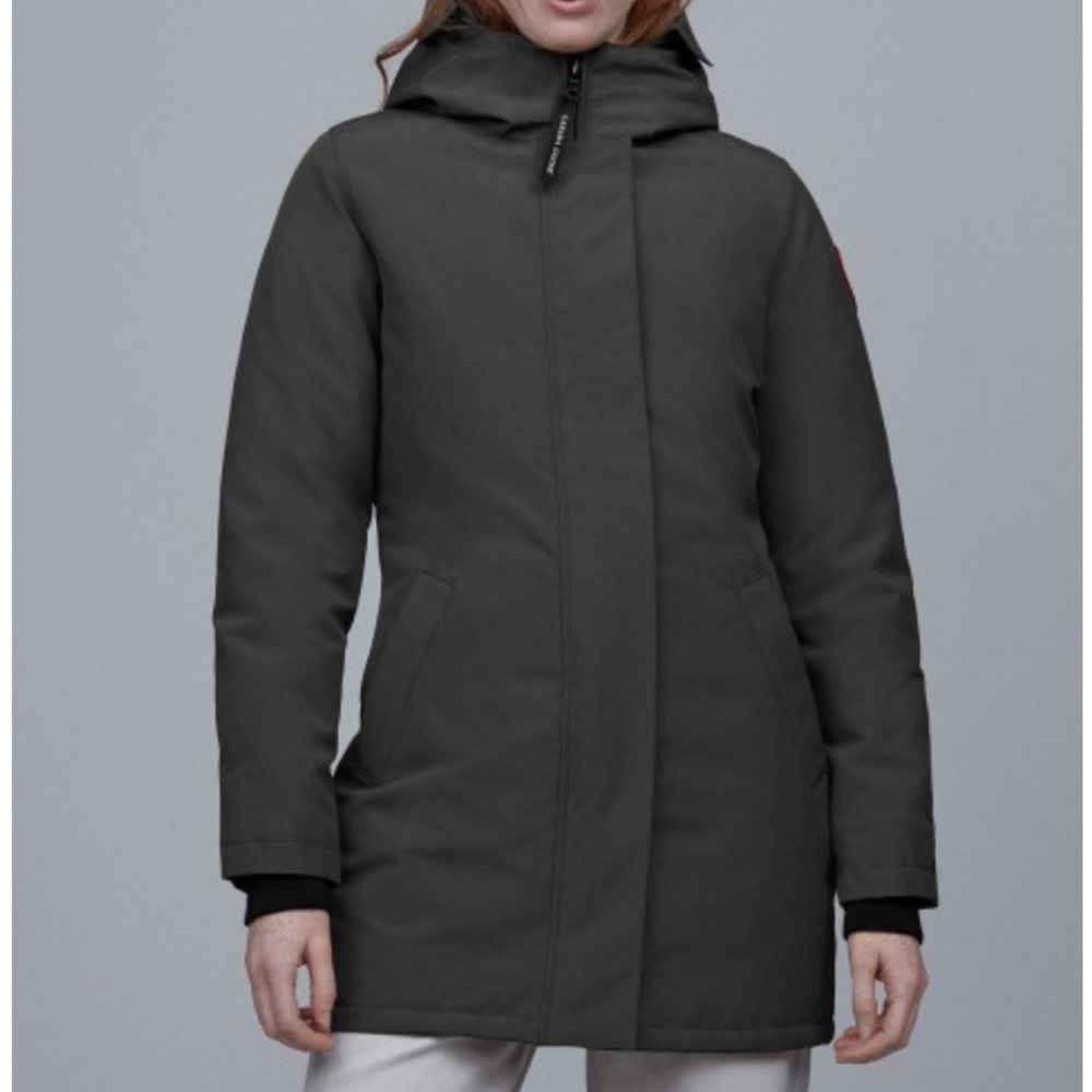 Canada Goose Victoria Parka - Graphite Size Small